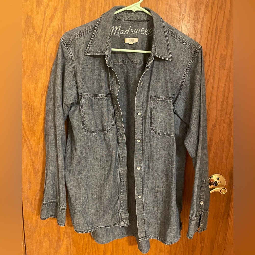 Perfect for wearing over a tank top or on its own!